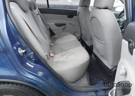 2008 Hyundai Accent Gls из США, поврежденный, VIN KMHCN46C28U224474